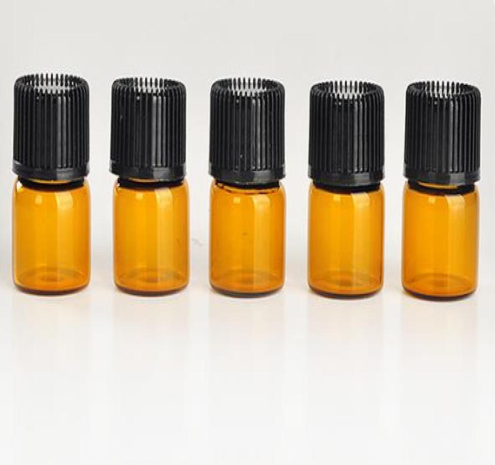 

Perfumes Bottling 1ML Perfume Amber Mini Glass Bottles 1CC Ambers Sample VialSmall Essential Oil Bottle Factory N7081898586