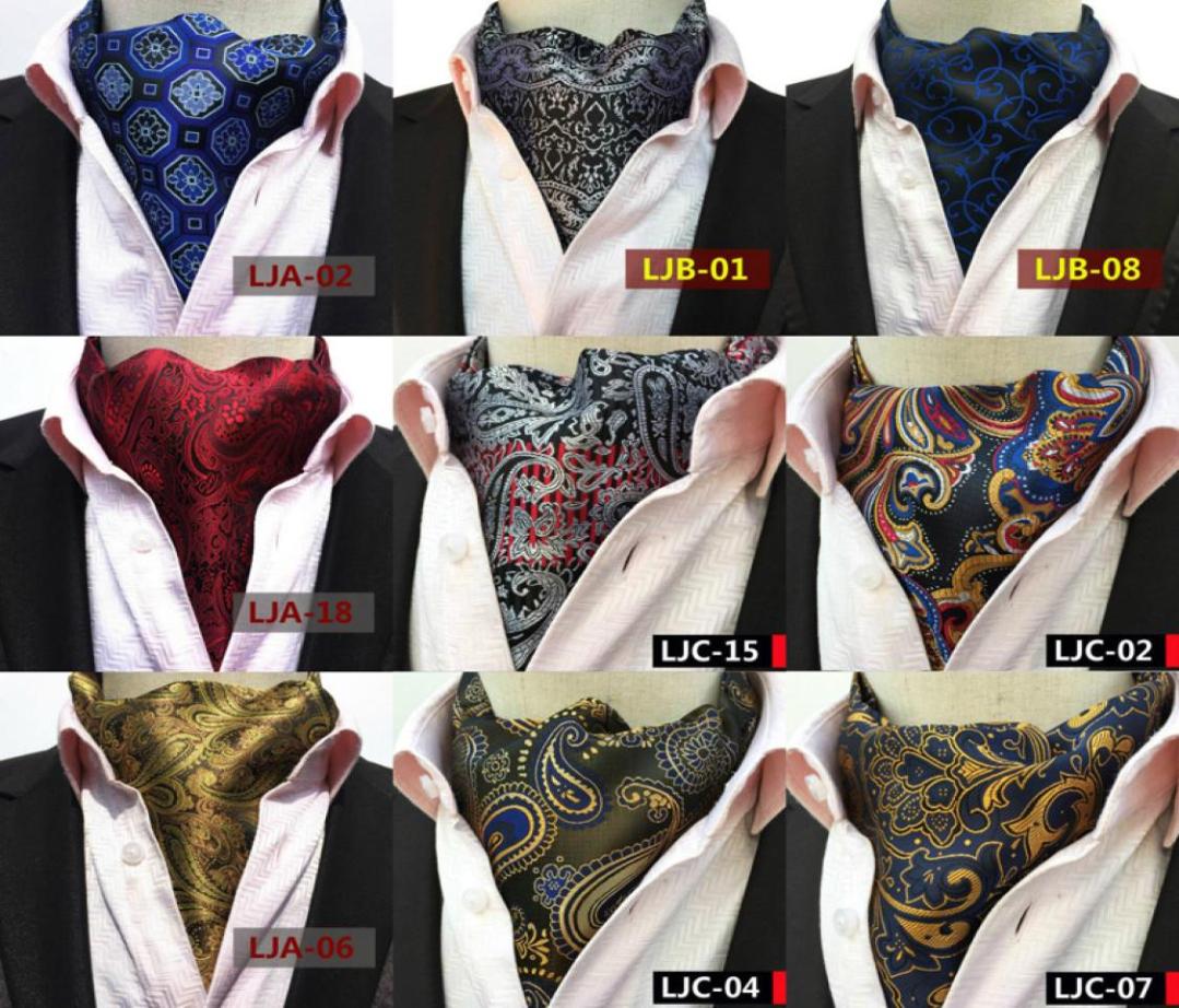 

New Paisley Cravat Casual Men Ties British Style Cravat Gentleman Silk Neck Ties Suit Scarves High Quality Fashion Handmade Neckti1474631