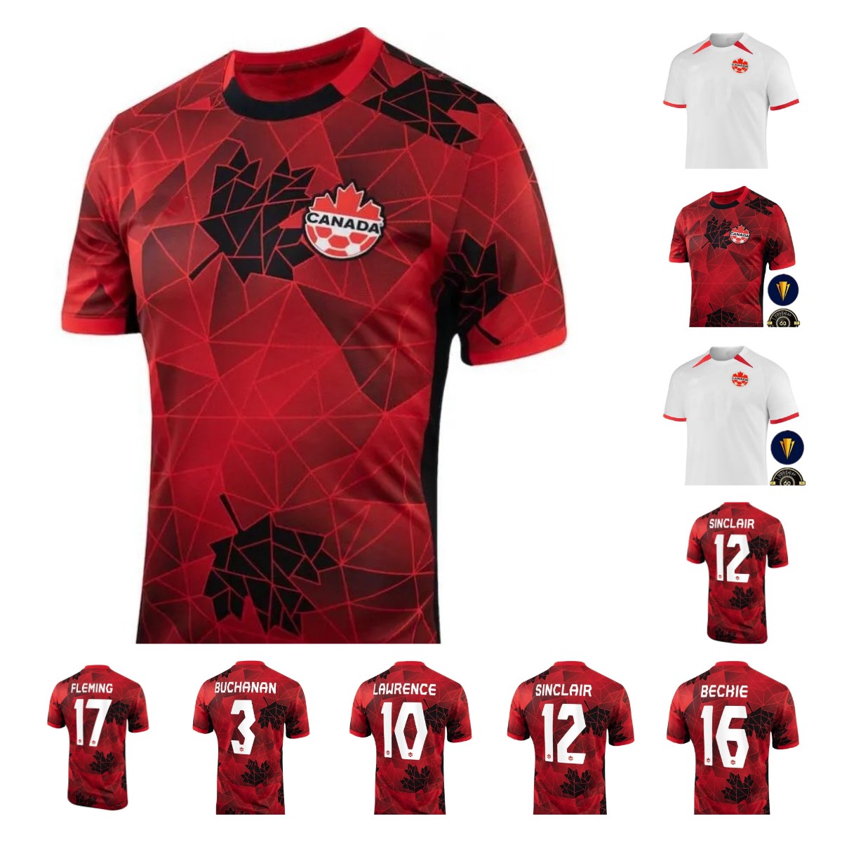 

2023 Canada Soccer Jerseys DAVIES DAVID Osorio MEN WOMAN home away national team EUSTAQUIO HUTCHINSON CAVALLINI LARIN HOILETT football shirts BUCHANAN KENNEDY, Adult 3