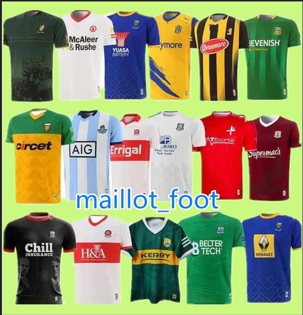 

22 23 GAA Rugby Jerseys Kilkenny KERRY TYRONE MEATH FERMANAGH DERRY ROSCOMMON DONEGAL MAYO CORK Delhi Dublin Monaghan Wicklow Rose Kekri Routh 2022 man shirt