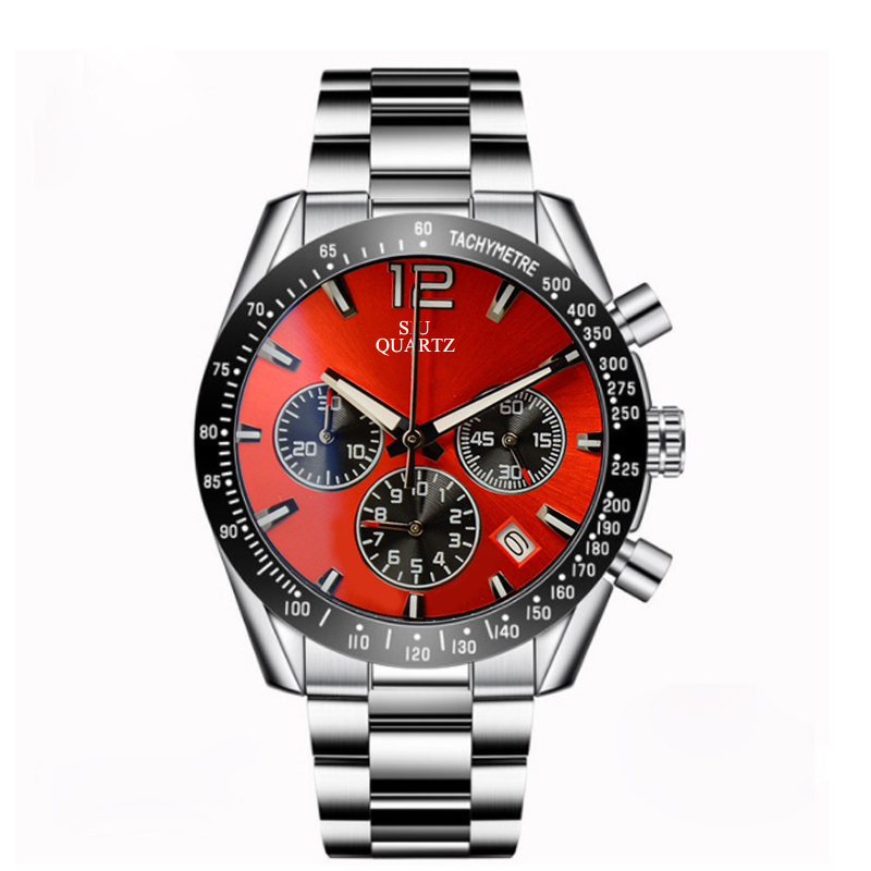 

2023 Designer Men Watches Japan Quartz Movement Chrolograph Sport Clock Man Watch F1 Fitness Wristwatches, No.7