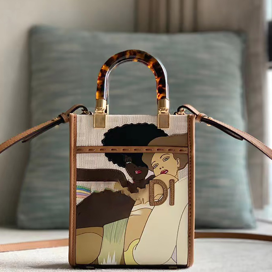 

Designer Handbag Luxury Bag 18CM Genuine Leather Shoulder Bag High Imitation Crossbody Bag With Box ZF005