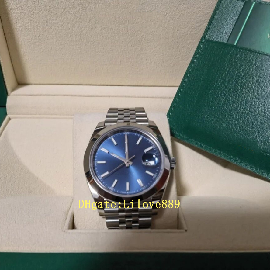 

Men High Quality Watch 126300 Wristwatch 41mm 3235 Automatic Mechanical Men's Watches Waterproof Wristwatches 904L Stainless Steel, 16