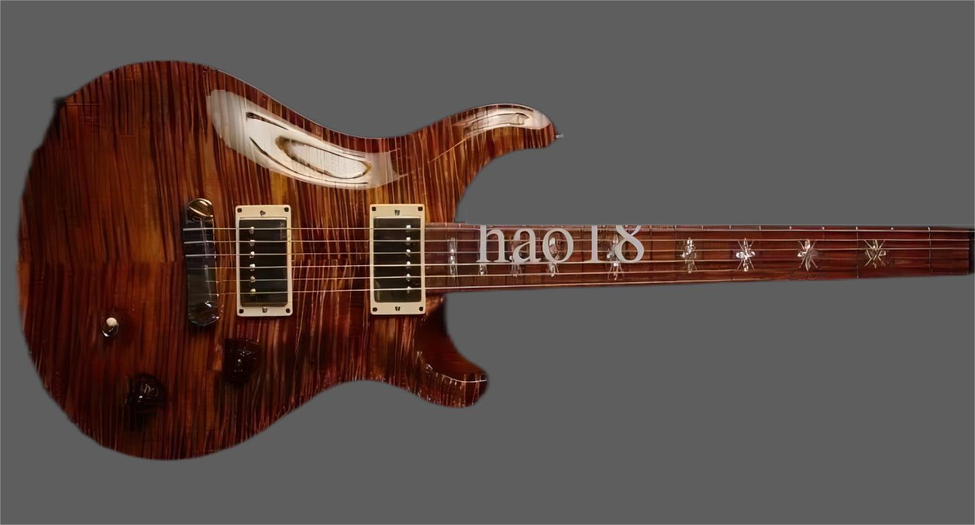 

Custom Reed Smith Brown Flame Maple DGT Dave Grissom Signature prs Electric Guitar Very Sepcial Finger
