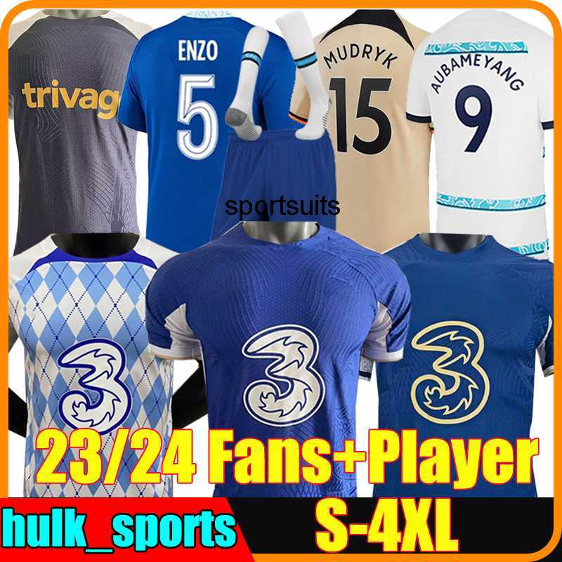 

4XL CFC Soccer Jerseys 22/23/24 Retro Collection Enzo Mudryk Joao Felix STERLING Cucurella KOULIBALY PULISIC MOUNT KANTE Chukwuemeka Kits sock set football shirt, 23-24 pre-match