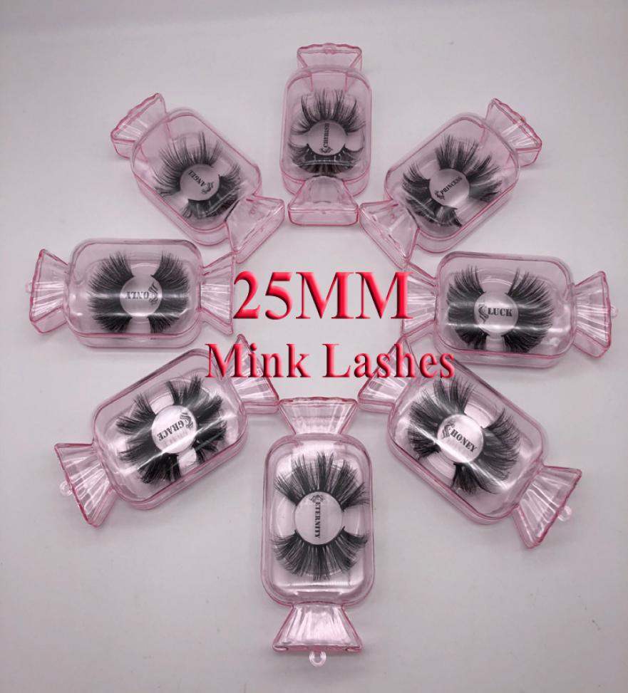 

NEW 5D Mink Eyelashes 25mm 3D Mink Eyelash False Eyelashes Big Dramatic Volumn Mink Lashes Makeup Eye Lashes1002451