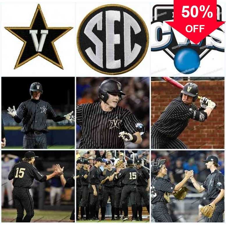 

Xflsp GlaA3740 Custom Mens Vanderbilt Commodores Performance Jersey Gold Program Custom Women/Youth All Stitched black strips High Quality Baseball Jerseys, #18