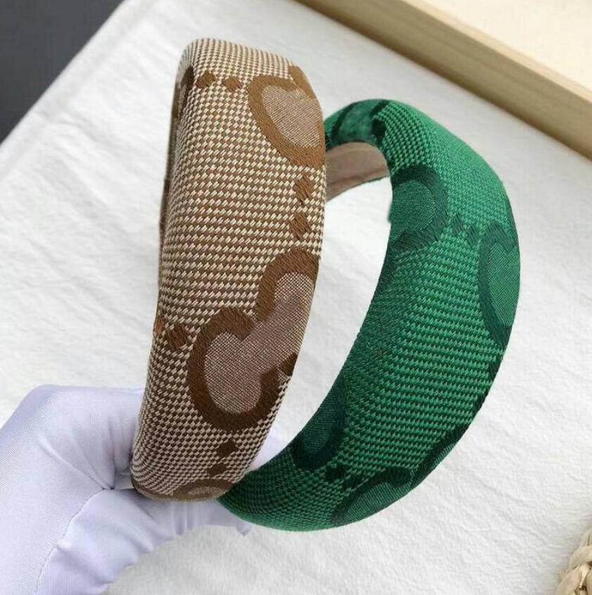 

Wholesale Hot Brand Letter Designer Headbands Hairband Famous Women Girl Scarf Elasticity Turban Pure Cotton Cloth Headwraps HairHoop Headwear Hair Jewelry