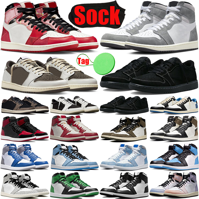 

Olive 1 1s basketball shoes for mens womens Black Phantom lows Washed Heritage White Cement Hyper Royal Denim Reverse Mocha Laney Patent Bred low trainers sneakers, #23 dark mocha