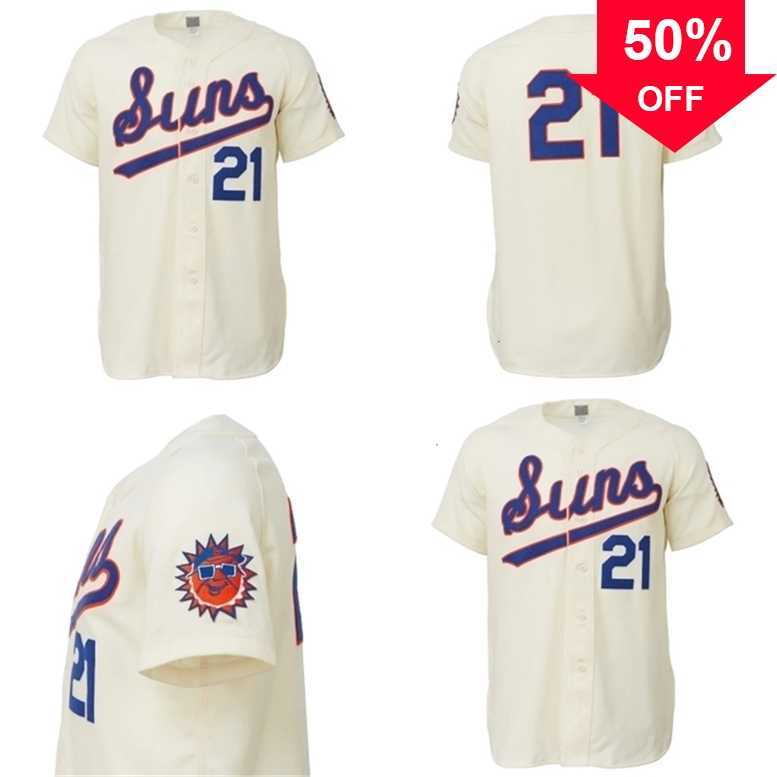 

Xflsp GlaMitNess Jacksonville Suns 1966 Home Jersey Shirt Custom Men Women Youth Baseball Jerseys Any Name And Number Double Stitched, White your name your number