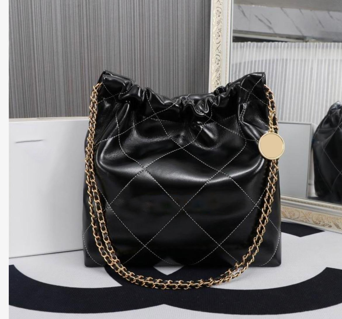 

7AGenuine Leather Handbag Women Bag High Quality Original Box Shoulder Purse Chain