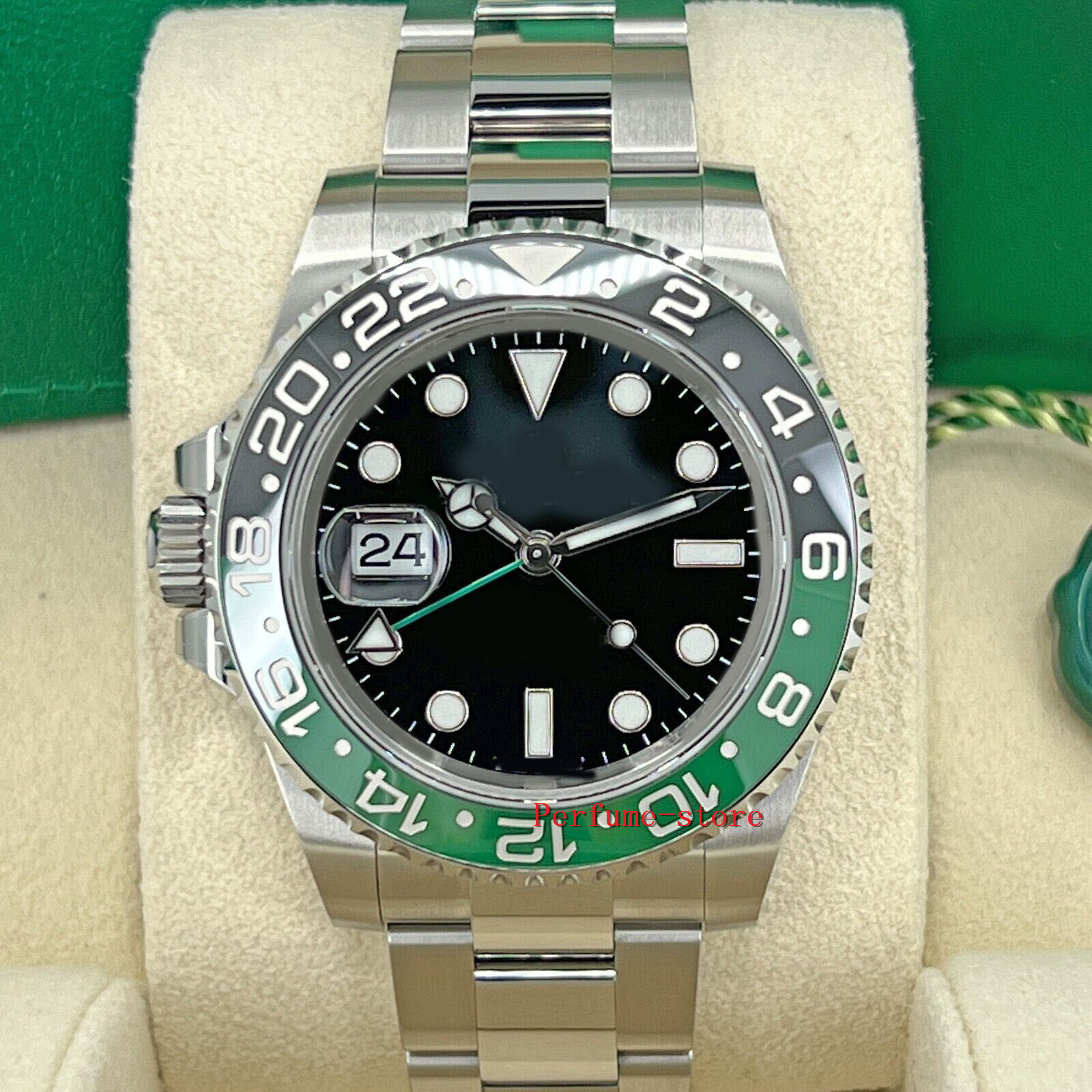 

gmt II Sprite Oyster 126720VTNR Fashion brand automatic waterproof sapphire men's watch