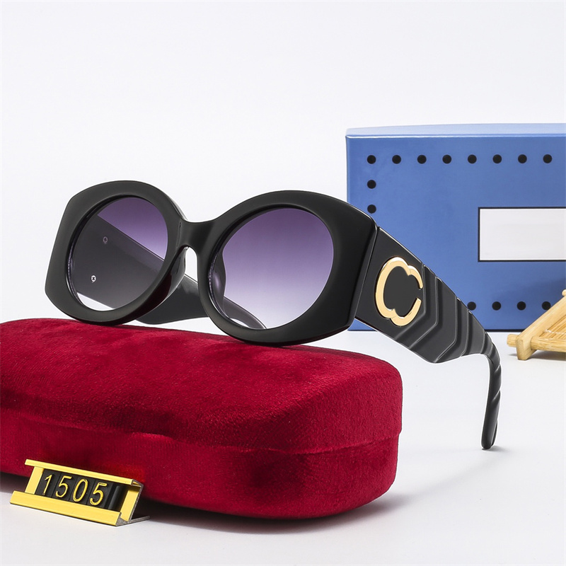 

Women Sun Glasses Fashion Designer Golden Letters Full Frame Eyeglass For Unisex Casual Mixed Color Brands Trendy Polarizing Goggle Eyewear