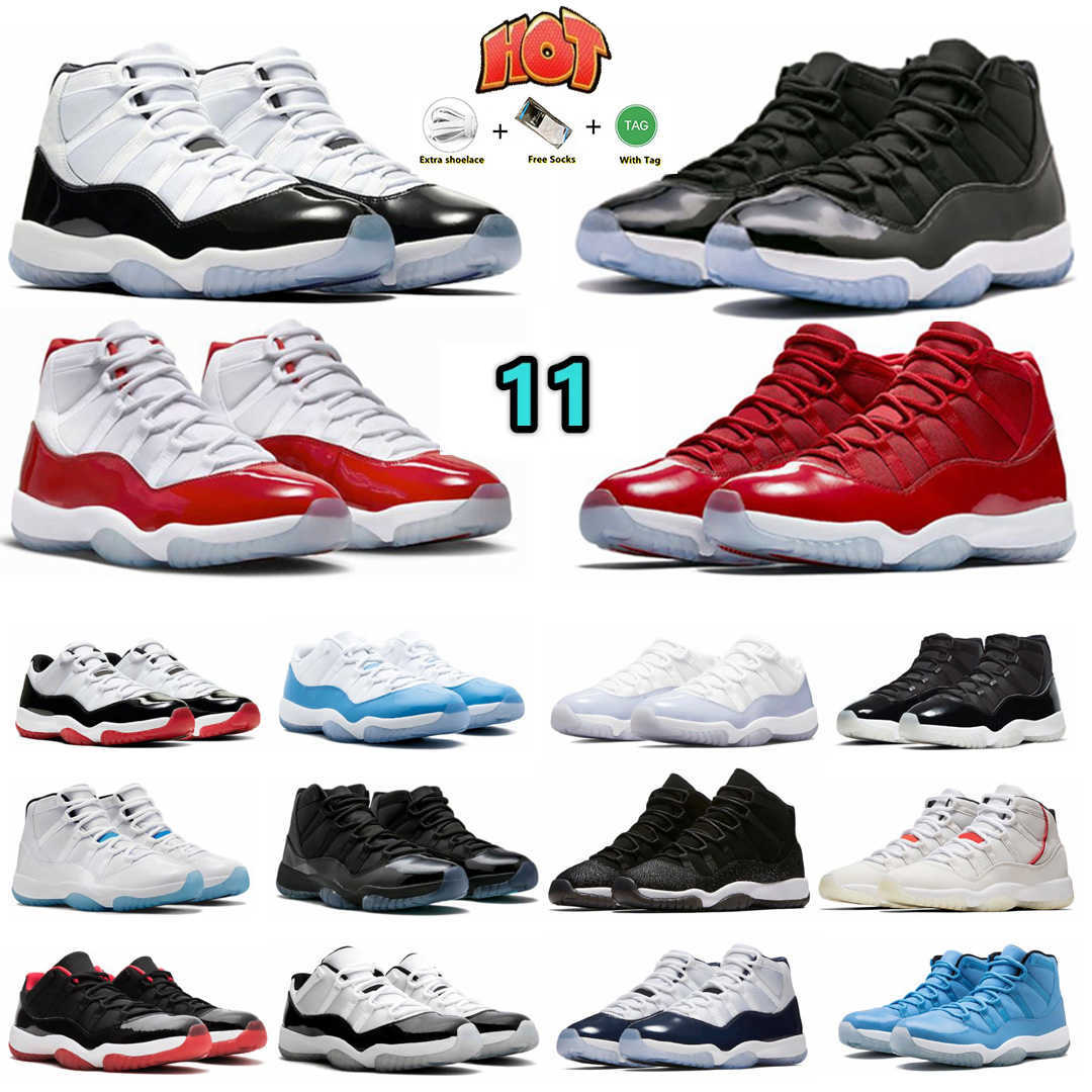 

Jumpman 11 Outdoor Shoes Men's and Women's Military Black Cat Sail Red Thunder White Orio Cool Grey Blue University Men's Sports Shoes Comfortable and Lightweight, #5
