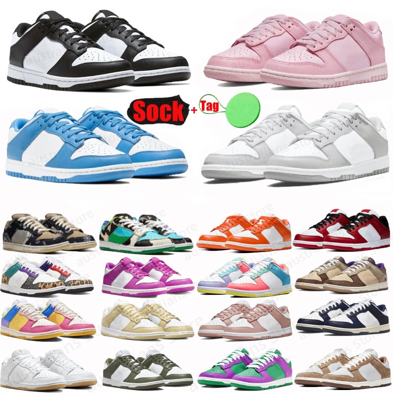 

Shoes men women flat sneakers low Panda White Black Grey Fog Triple Pink UNC Syracuse Reverse Jogging Medium Olive GAI casual trainers, 18