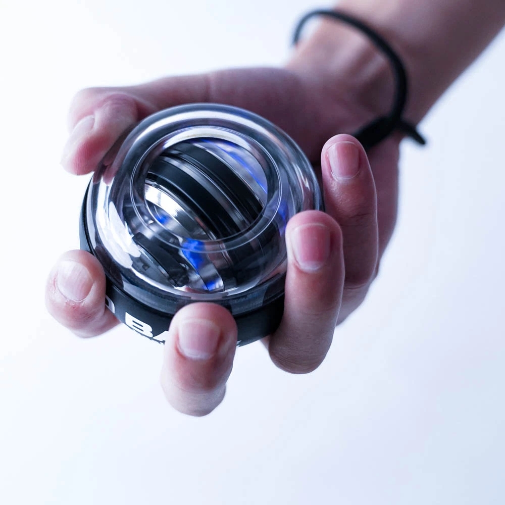 

2023 LED Hand Training Gyroscope Muscle Trainer Fitness Equipment Power Ball Automatic Start Range Gyroscope Power Wrist Ball Arm Hand Equipment