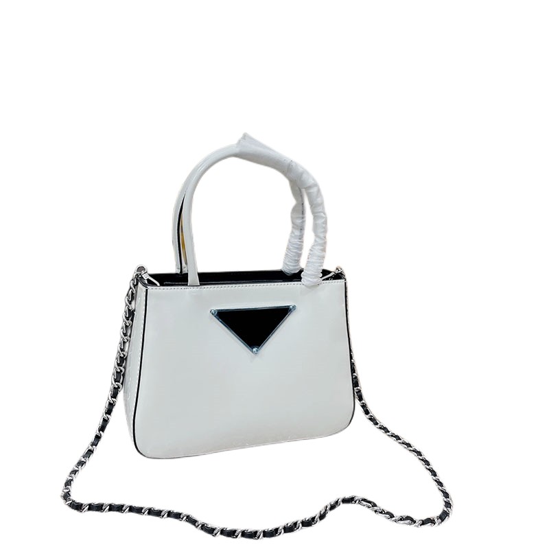 

Designer Luxury Tote Shoulder Bag Handle Purse Wallet Brand Handbag Message Bags Chain Leather Cluth Crossbody Original Cattlehide Saffiano Flap Size 23x17cm, White 20x12cm
