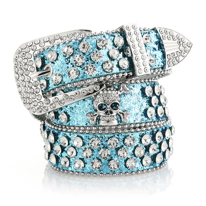 

Luxury Designer Bb Belt Simon Belts for Men Women Shiny diamond belt Black on Black Blue white multicolour with bling rhinestones as gift 2023, Customize