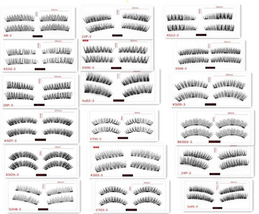 

Magnetic Eyelashes Extension Eye Beauty Makeup Accessories Soft Hair false eyelashes Handmade Dropship Epack9271748