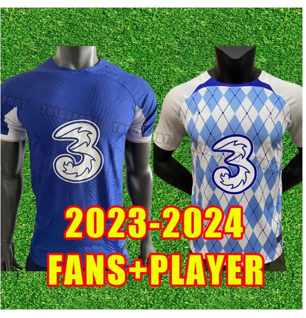 

Fans Player version CFC soccer jerseys 2023 2024 PULISIC ZIYECH HAVERTZ KANTE WERNER ABRAHAM CHILWELL MOUNT JORGINHO football shirt Adult 23 24 new season