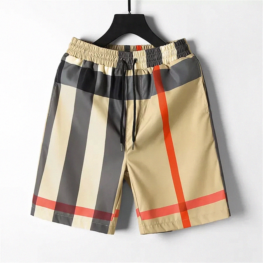 

designer men's fashion shorts plaid stripes European and American brands multiple styles luxury fashion casual swimming quick-drying swimsuit board be n5ZI#