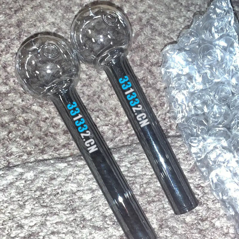 

331332cn free logo Oil Burner Pipe10 cm 4", Glass Smoking Pipe, Tobacco Pipe, Weed Accessories