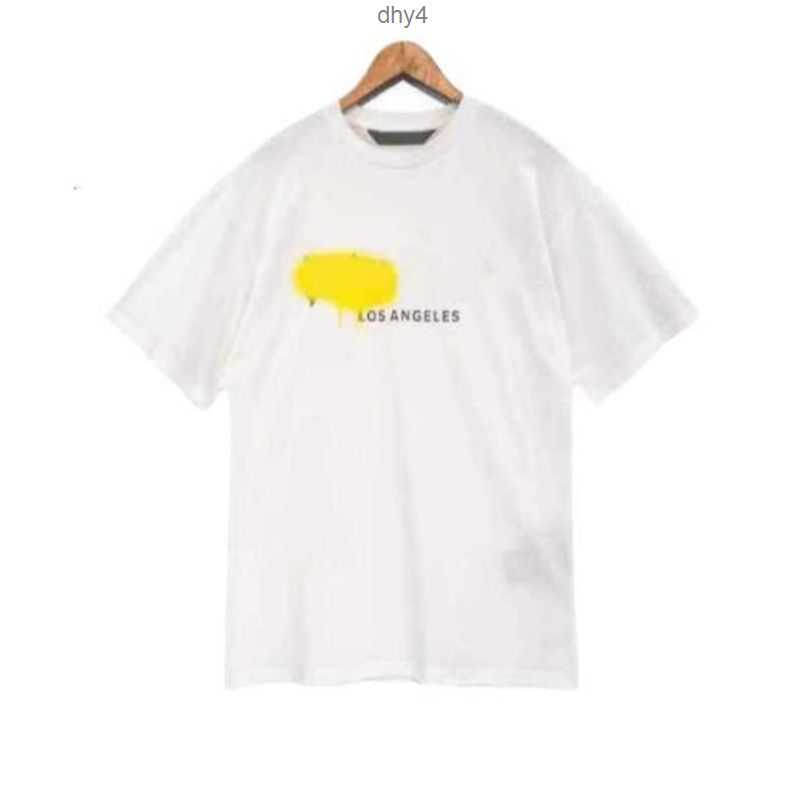 

t Shirt Palms Palmangel City Inkjet Graffiti Letter Printing Women's Sailboat Short-sleeved Casual 331pz, Gold