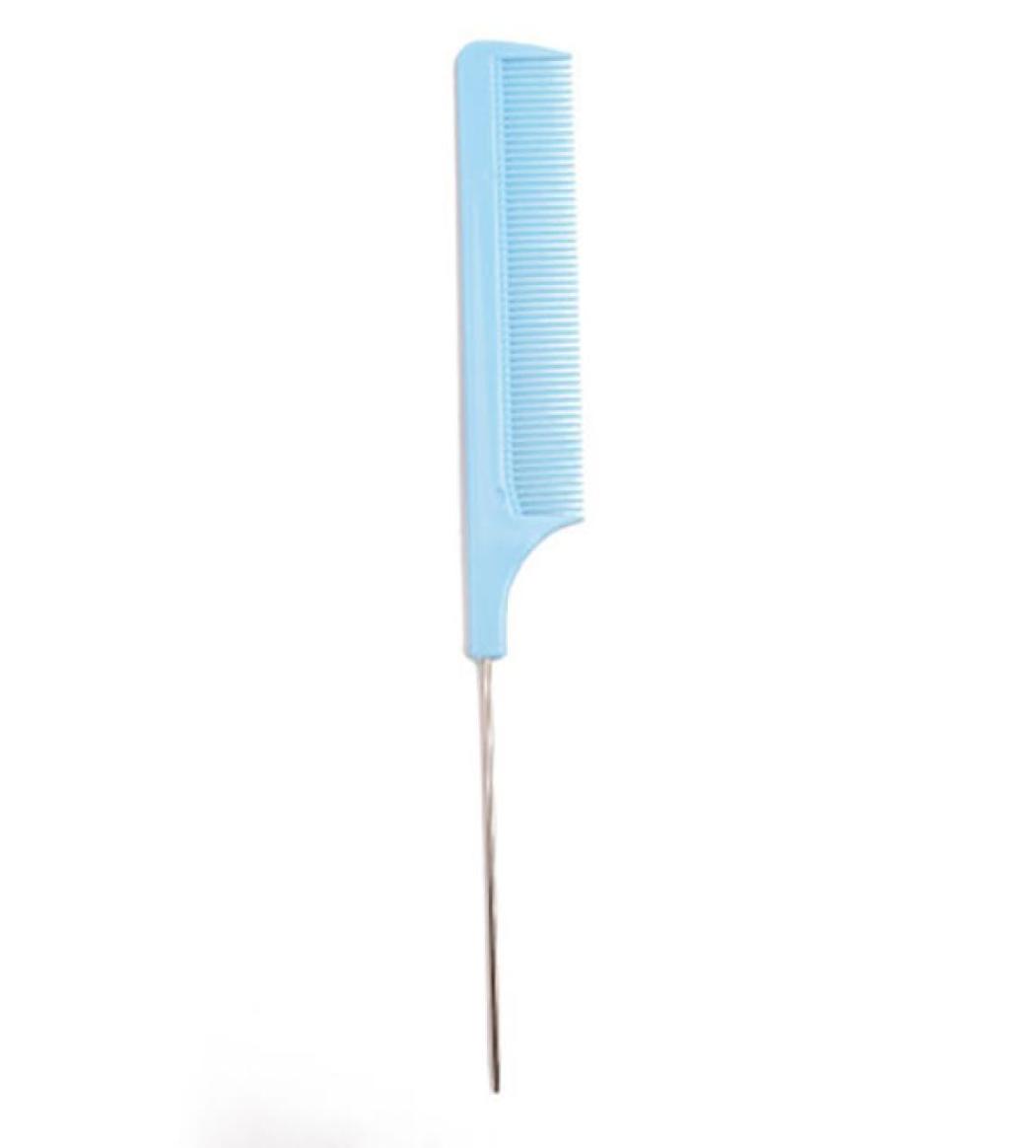 

rat tail combs pintail hair combs streak steel pin comb antistatic comb heat resistant hairdressing comb for men and women8813379