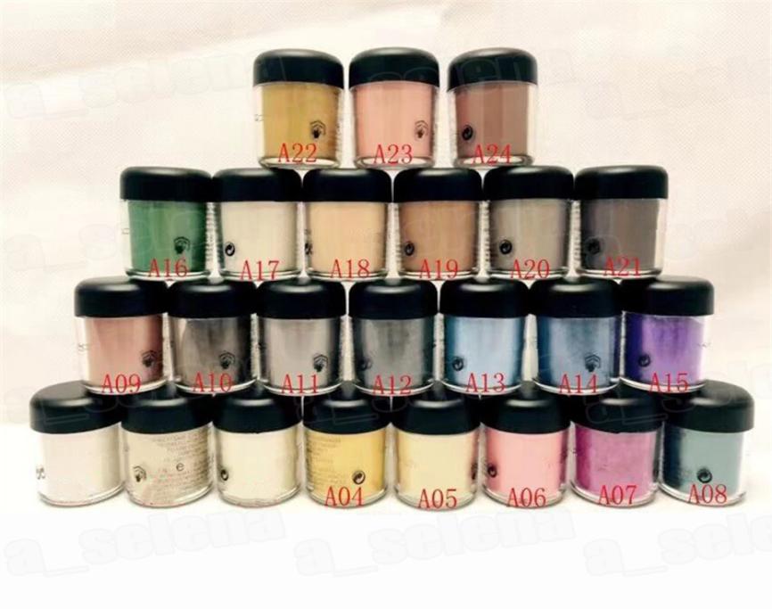 

M Eyes Makeup 75g pigment Eye shadow Mineralize Eyeshadow With English Colors Name 21 Color2161134, Yellow