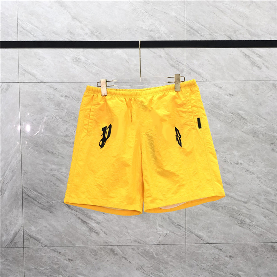 

Men's BeachPant Shorts Luxury Designer Curved Letter Logo Printed Double Layer Mesh Beach Swimsuit Swimwear Breathable Fabric Casual Outdoor Fashion Man Short