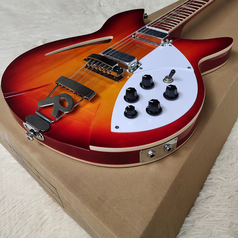 

Classic 12-string electric guitar, jazz musicians, new hot lock products, good tone, free home delivery