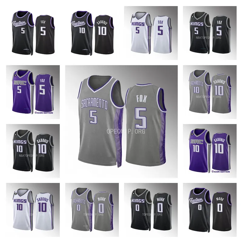 

custom Men women youth Sacramento''Kings''Basketball Jerseys De'aaron Fox Malik Monk Domantas Sabonis Men 2022-23 City Authentic Jersey, 14