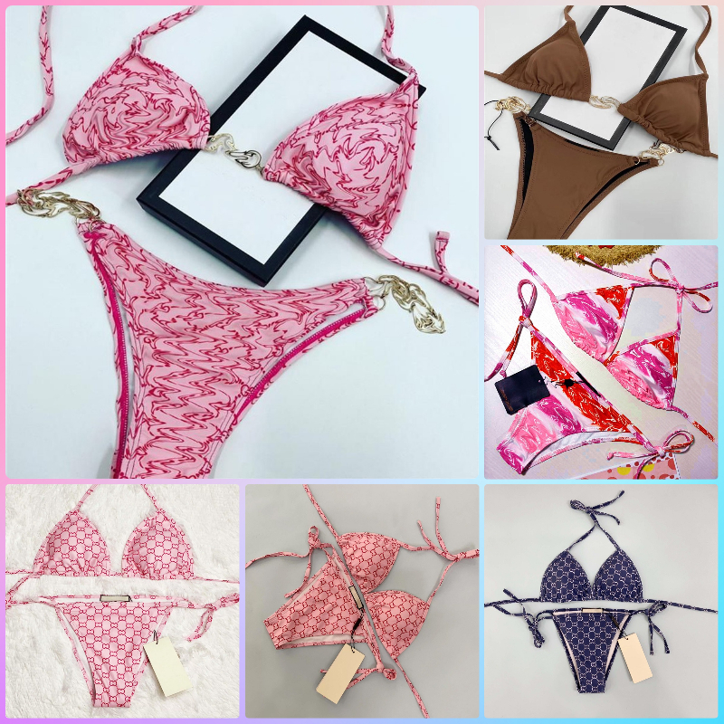 

Multi Styles Women Designers Swimsuits Summer Sexy Woman Bikinis Fashion Letters Print Swimwear High Qlity Lady Bathing Suits S