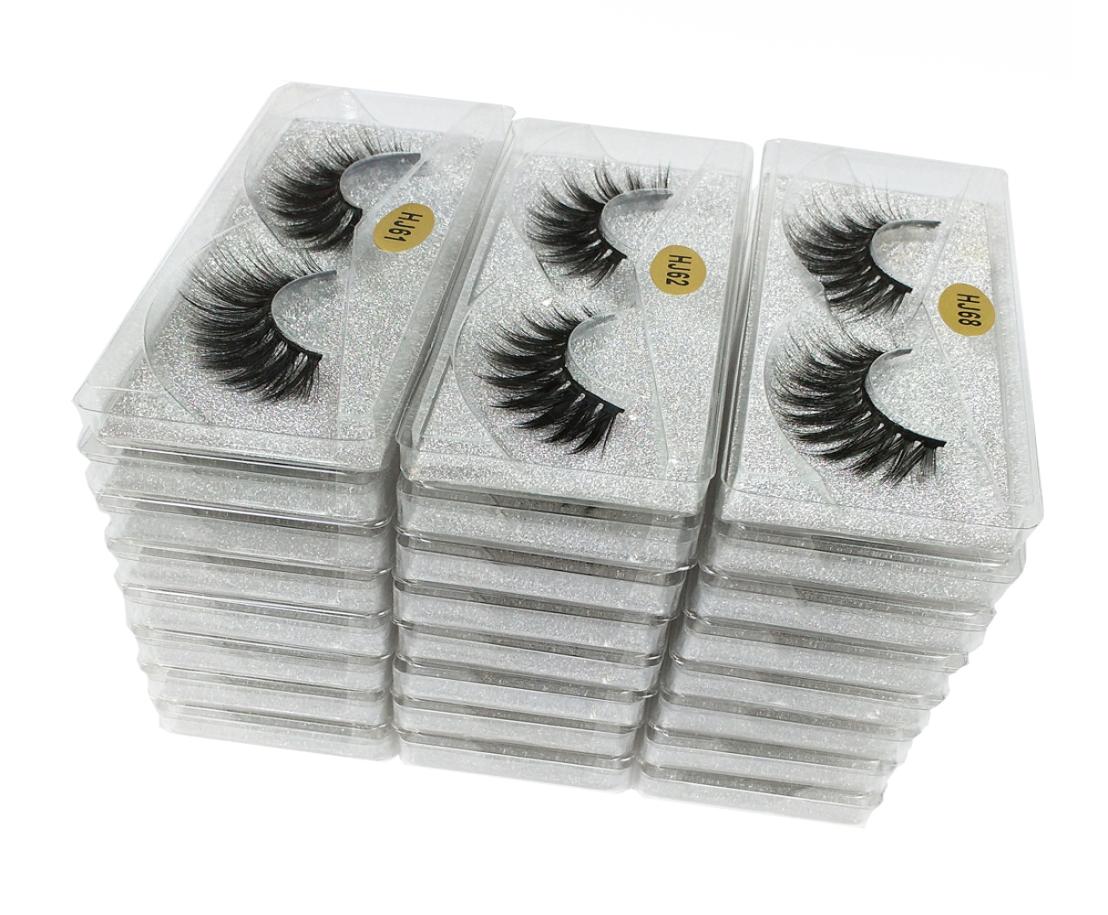 

Mink Lashes whole 10 style 3D Mink Eyelashes Cruelty Lashes Handmade Reusable Natural Eyelashes Popular False Lashes In B9383726