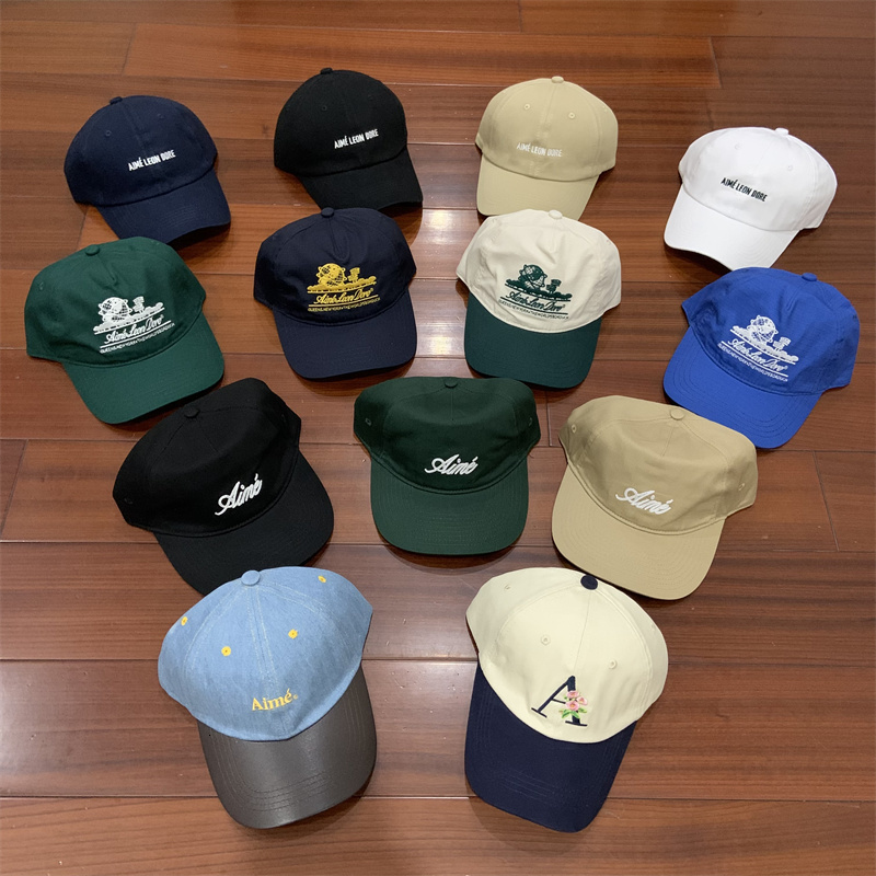 

Snapbacks Aime ALD Summer Caps Hats Collection Archives 230602, White logo