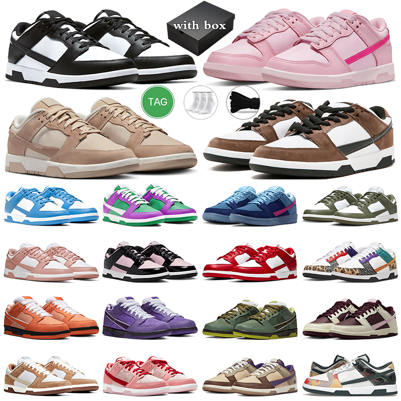 

with box Low Sandrift Outdoor Shoes Men Women Sneakers Panda Triple Pink Orange Lobster Medium Curry Active Fuchsia Rose Whisper Trail GAI sports trainers