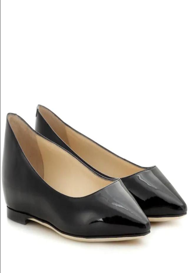 

Designed Sandals Romy Flat embellished ballet flats Toe Women Ballet Flats Sexy Ladies Leather Ballerinas Shoes Party Dress Weddin4351610, Grey