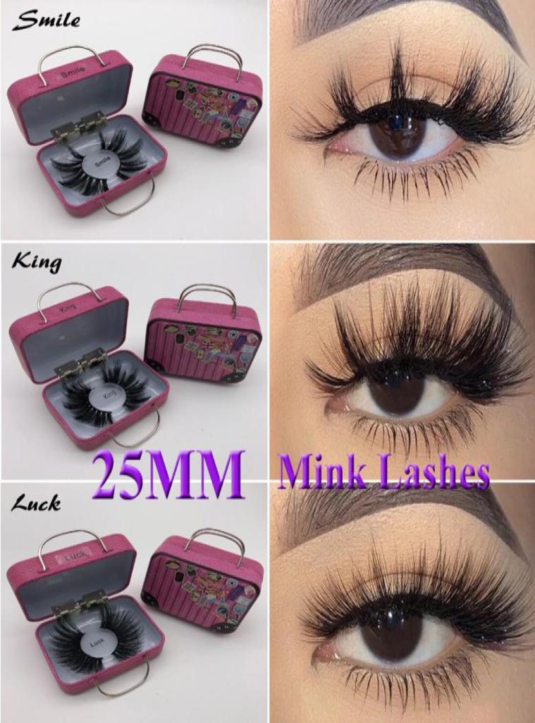

New Style 25mm 3D Mink Eyelashes Crisscross Strands Cruelty High Volume Mink Lashes Soft Dramatic Eye lashes 16 styles4777297