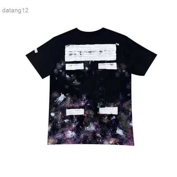 

Men's T-shirts Designer Fashion Luxurys Classic Arrow Printed T-shirt Mens and Women Loose Casual t Shirt Graffiti Sweatshirt White Hip Hop High Street Tees 14 86UX, 12