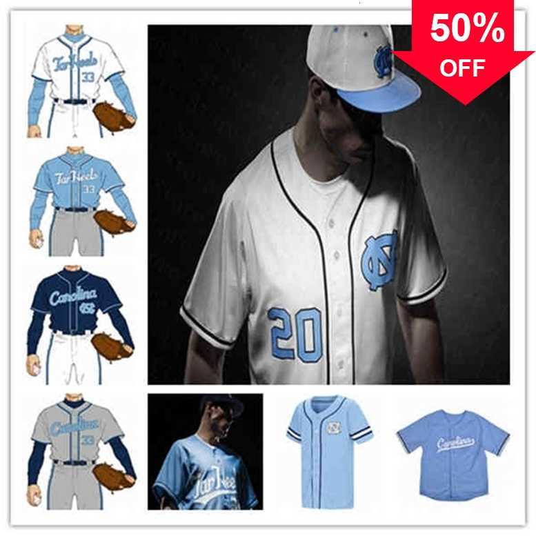 

Xflsp GlaA3740 Ncaa College UNC North Carolina Tar Heels Baseball Jersey Custom Aaron Sabato Dylan Harris Tyler Causey Will Stewart Max Alba Alvarez Love, White