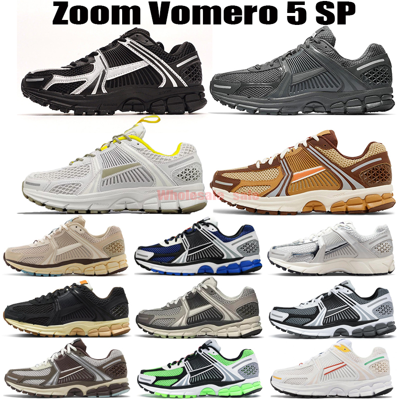 

2023 New Zoom Vomero 5 Running Shoes Designer Sneakers Anthracite Vast Grey Photon Dust Black Sesame Brown Cobblestone Flat Pewter Mens Womens Sports Trainers, Barely rose 36-40