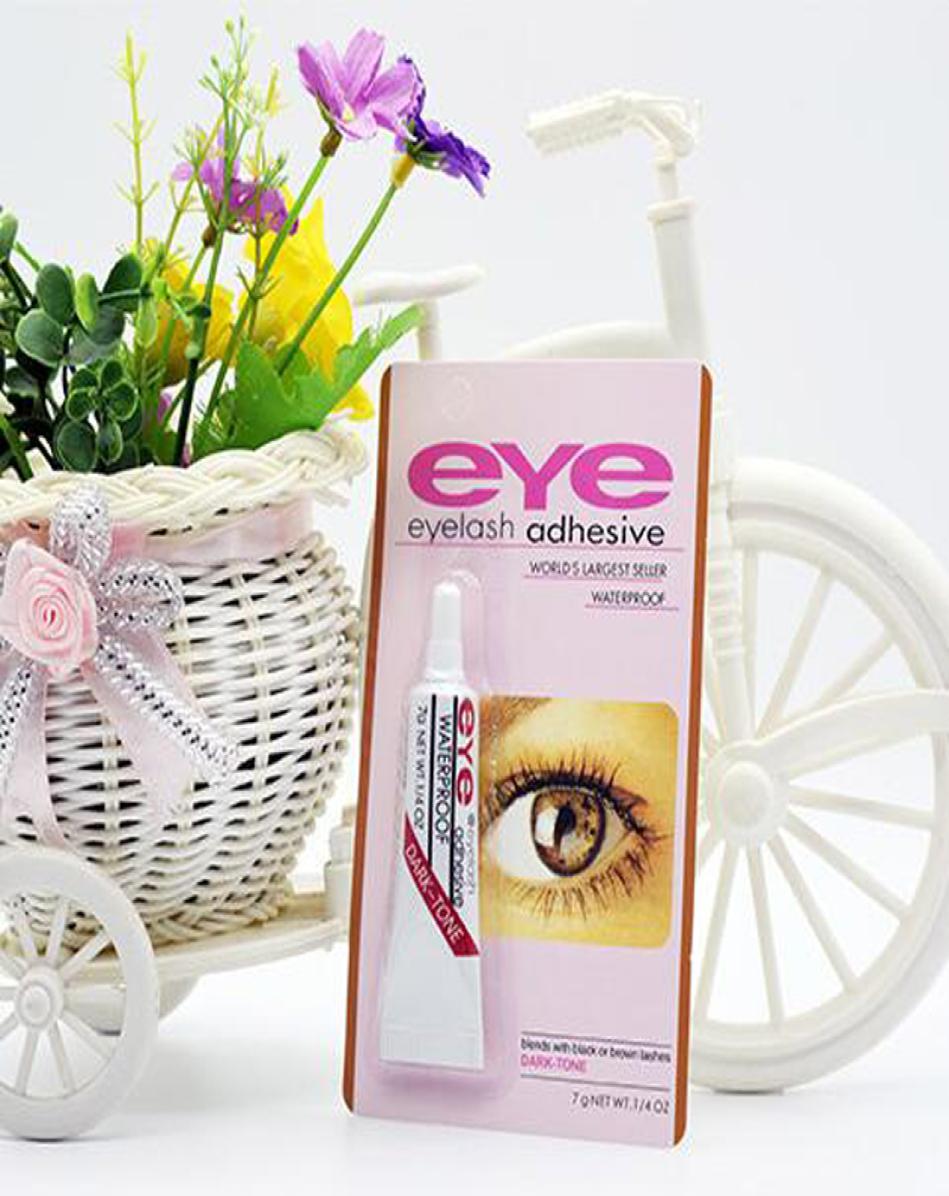 

Eye cosmetics Eye Lash Glue Black White Makeup Adhesive Waterproof False Eyelashes Adhesives Glue with packing Practical Eyela2062107