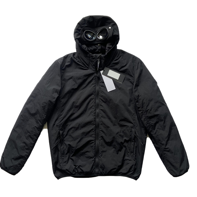 

Autumn Winter New Men's Casual Cotton-padded Jacket Outdoor Windproof Warm Coat, Black