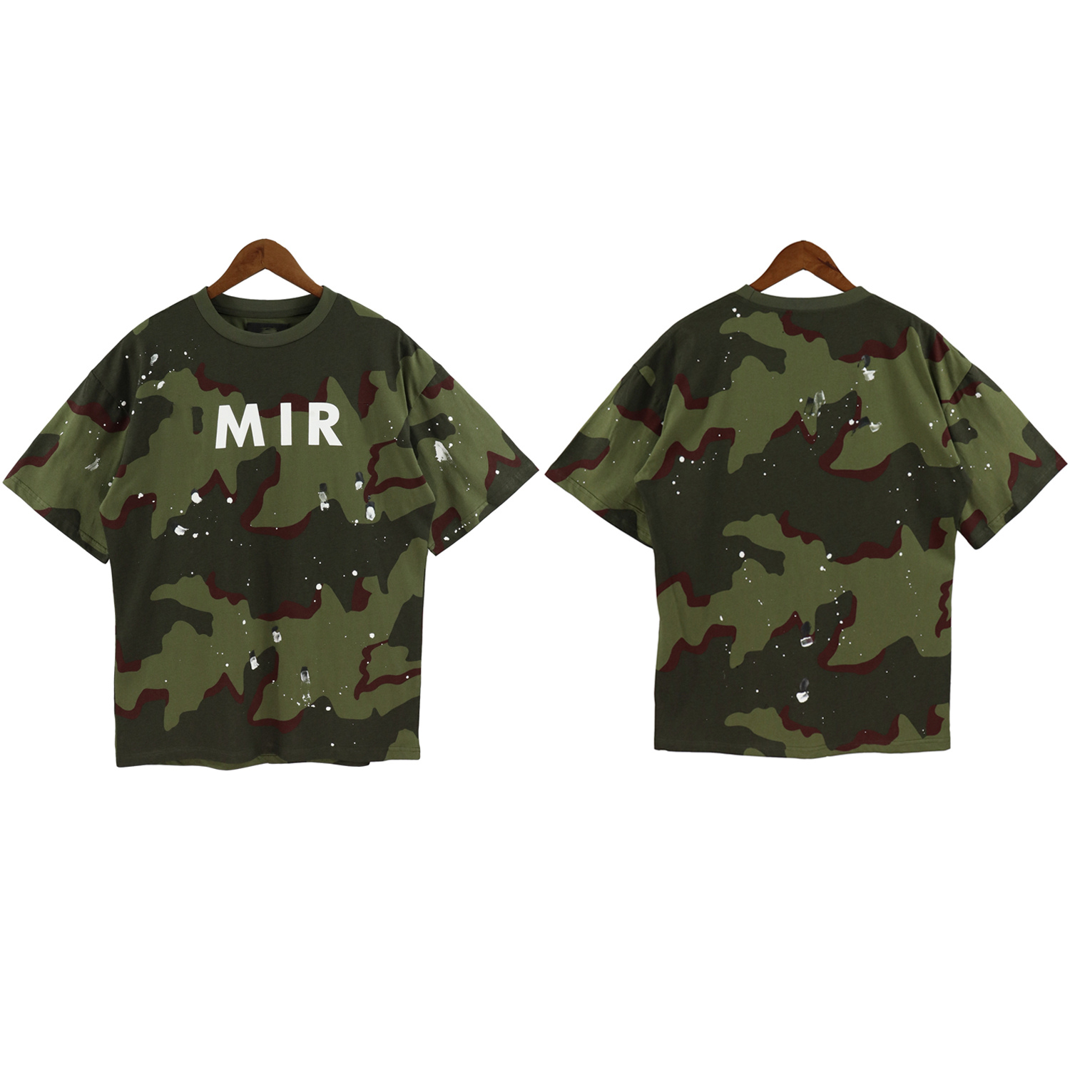 

2023 A miri tshirt Mens&Womens Designer Graffiti T-shirts Printed Fashion man T-shirt Cotton Casual Tees Short Sleeve Luxury Hip Hop Streetwear WD2141, As shown