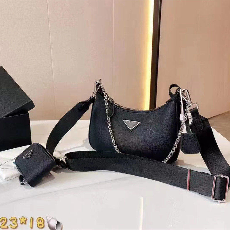 

Designer bags women crossbody bags shoulder bag handbag lady hobo sling bag Genuine leather bags handbags black purse pouch chain purse messenger bag Tasche saddle