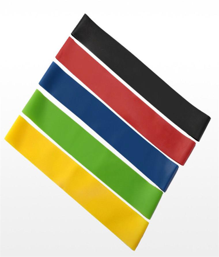 

10pcs Yoga Resistance Bands Body Building Training Belt Fitness Exercise Band High Tension Muscle for Leg Ankle Weight Training8201763, Red