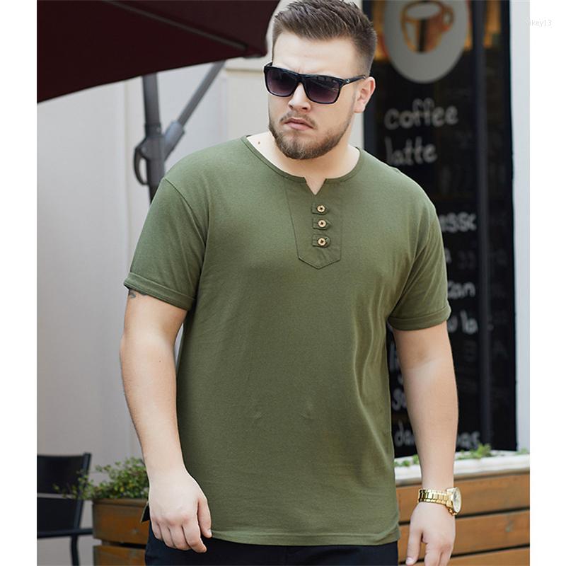 

Men's T Shirts M-8XL Large Size Mens Cozy T-shirt Summer Fashion Short Sleeve Solid Color Simple Casual Loose Comfortable Cotton Tops, 8858 denim blue