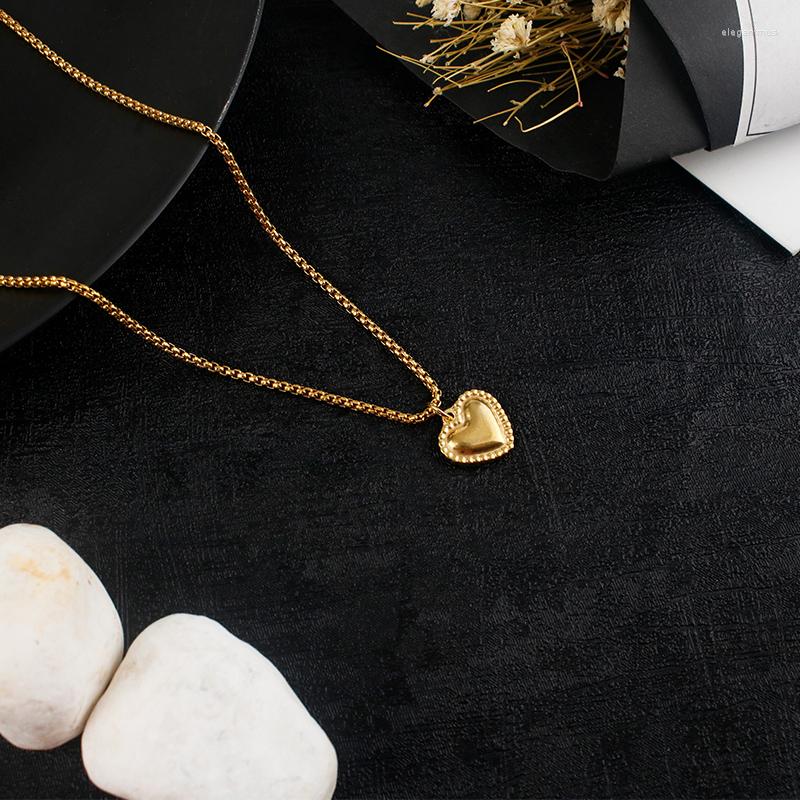 

Pendant Necklaces Lace Love 2023 Products Men And Women Fashion Stainless Steel Necklace Jewelry Gift For Girlfriend Family