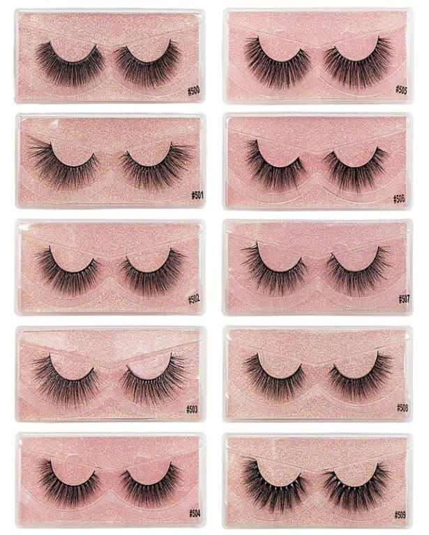 

Whole 3D Mink Eyelashes 1 Pair False Eyelashes Natural Long Mink Lashes Fluffy False Lashes Makeup Maquiagem Cilios 3D Fake Ey4004197