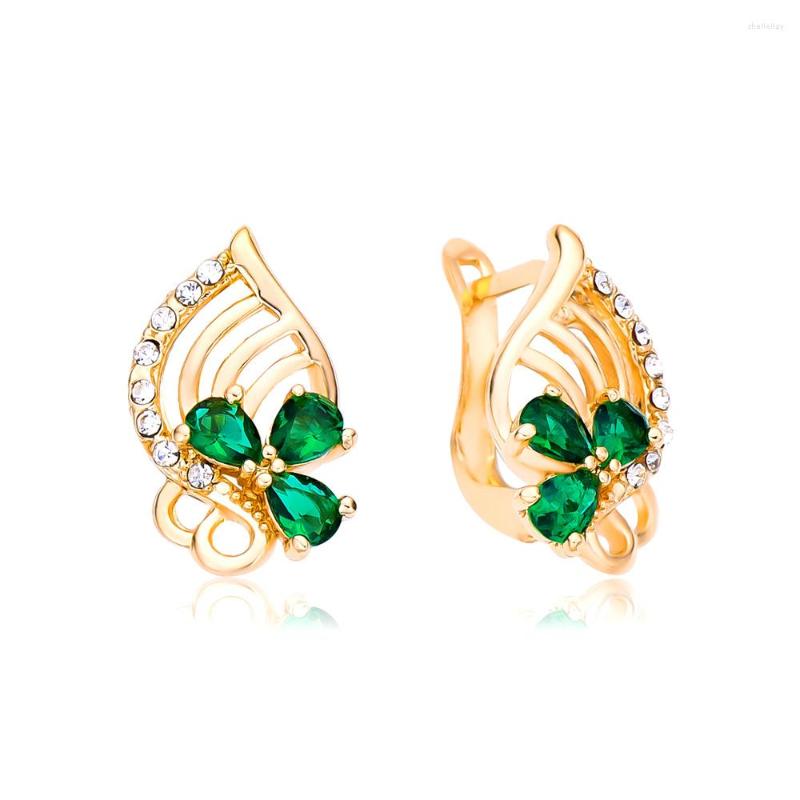 

Hoop Earrings Dckazz Beautiful Hollow Line Drop Earring Classic Trendy 585 Rose Gold-Plated For Girl Woman Gala Jewelry Gift